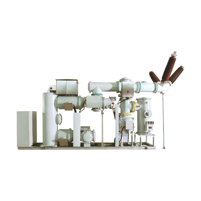 Распределительное устройство с газовой изоляцией и металлическим корпусом